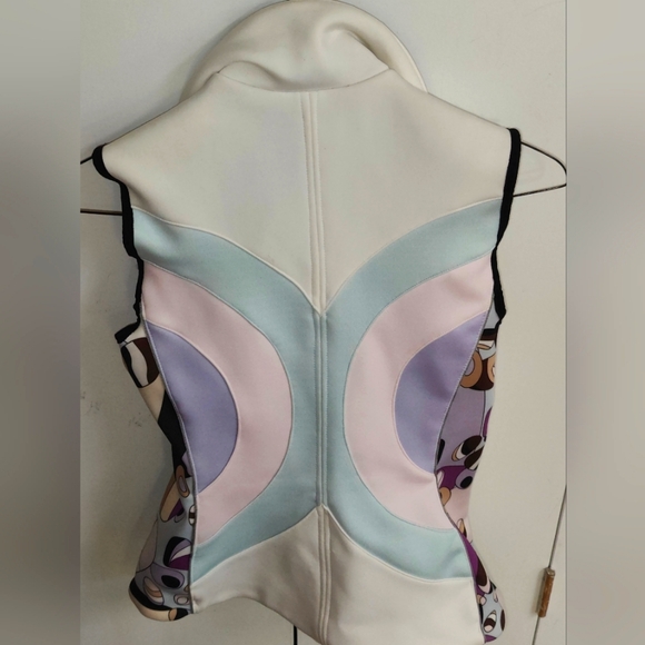 Emilio Pucci for Rossignol thick ski vest size small - Picture 3 of 10